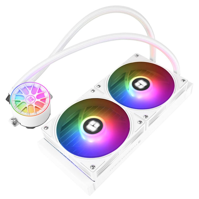 K Kit Watercooling Aio Thermalright Aqua Elite V6 Rgb - 240mm (Blanc)