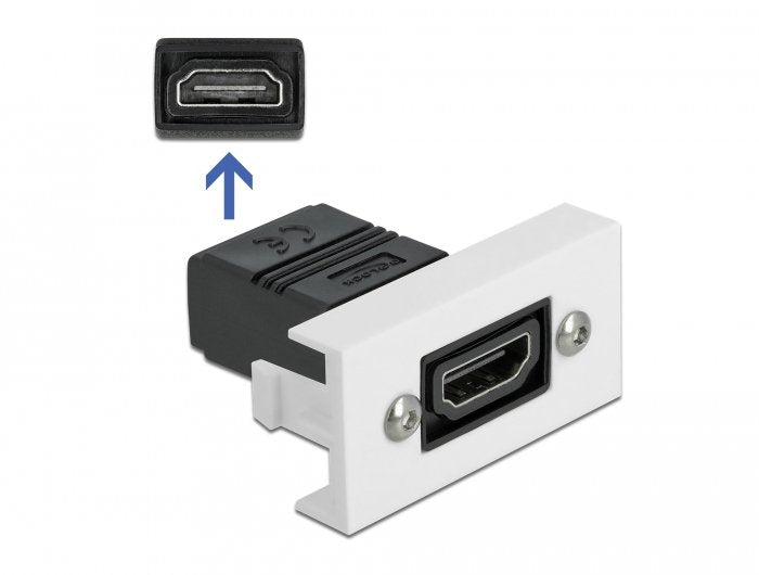 Delock Easy 45 Módulo Hdmi Recto 22,5 X 45 Mm