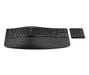 EAN 0197192177532 - HP 960 BLK Ergonomic Wireless Keyboard teclado Hogar RF Wireless + Bluetooth Negro imagen 1