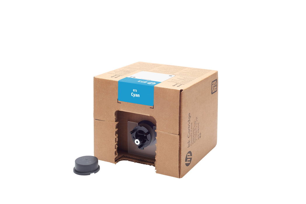 EAN 0193905447787 - HP 873 3-liter Cyan Latex Ink Cartridge cabeza de impresora Inyección de tinta térmica imagen 1