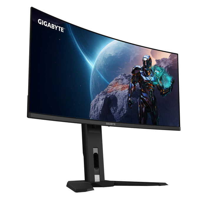EAN 4719331858995 - GIGABYTE MO34WQC pantalla para PC 86,4 cm (34") 3440 x 1440 Pixeles Wide Quad HD Negro imagen 4