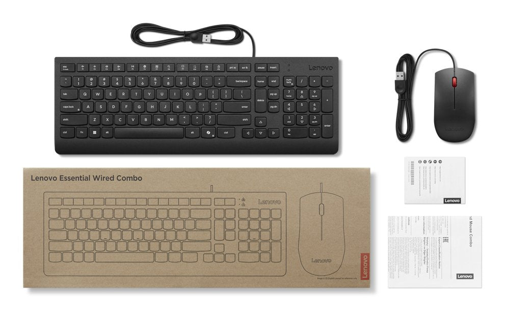 Kb Mice_bo Essencial Wr Kbms  Gb A1 Keyboard Mouse Included