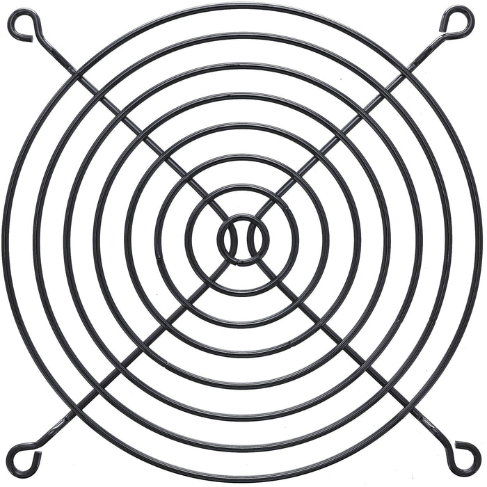Proteccion Ventilador Inline Fan Grill Metal 120x120mm Negro