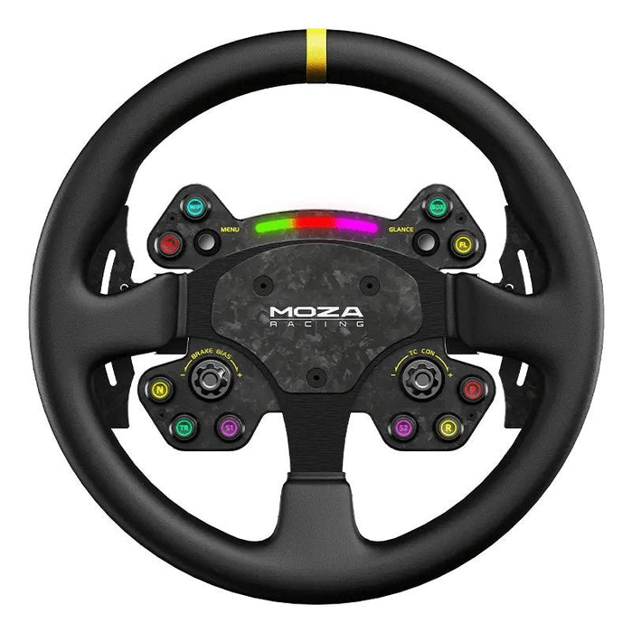 Moza Rs025 Mando Y Volante Negro Pc