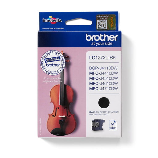 EAN 5014047563379 - Brother LC127XLBKBP cartucho de tinta 1 pieza(s) Original Negro imagen 1