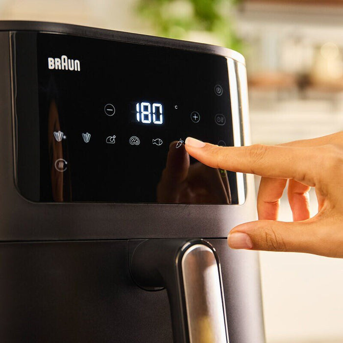 EAN 8021098005281 - Braun HF5030 Sencillo 6 L Independiente 1700 W Freidora de aire caliente Negro imagen 3