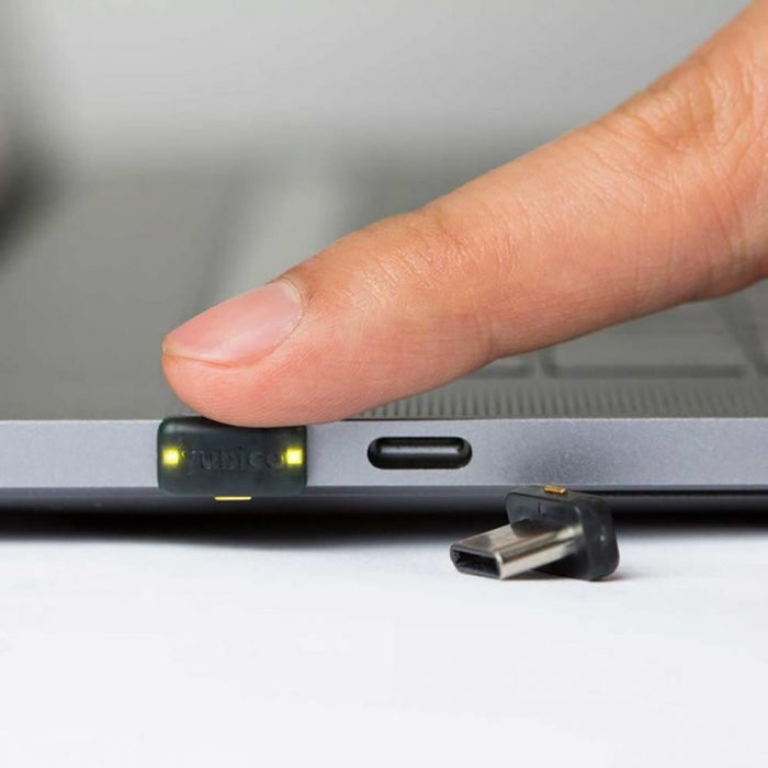 Yubico Yubikey 5c Nano, Llave De Seguridad Negra 5060408461518.0
