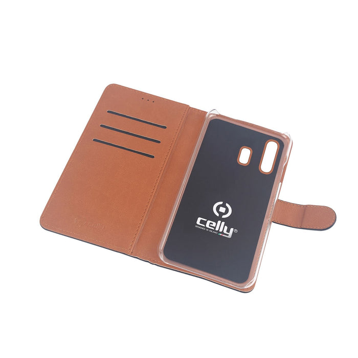 EAN 8021735750826 - Celly WALLY840 funda para teléfono móvil 16,3 cm (6.4") Folio Negro imagen 3