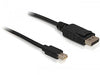 EAN 4043619826988 - DeLOCK 1m Displayport Cable mini DisplayPort Negro imagen 1