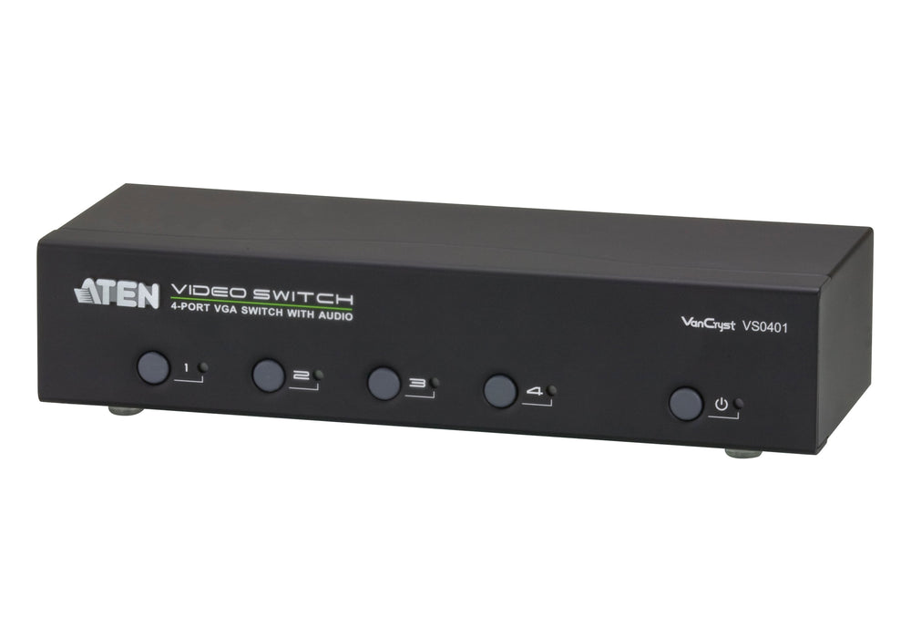 EAN 4710423778474 - ATEN VS0401 interruptor de video VGA imagen 1