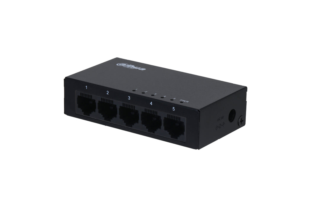 EAN 6923172582027 - Dahua Technology Access PFS3005-5GT-V2 No administrado L2 Gigabit Ethernet (10/100/1000) Negro imagen 1