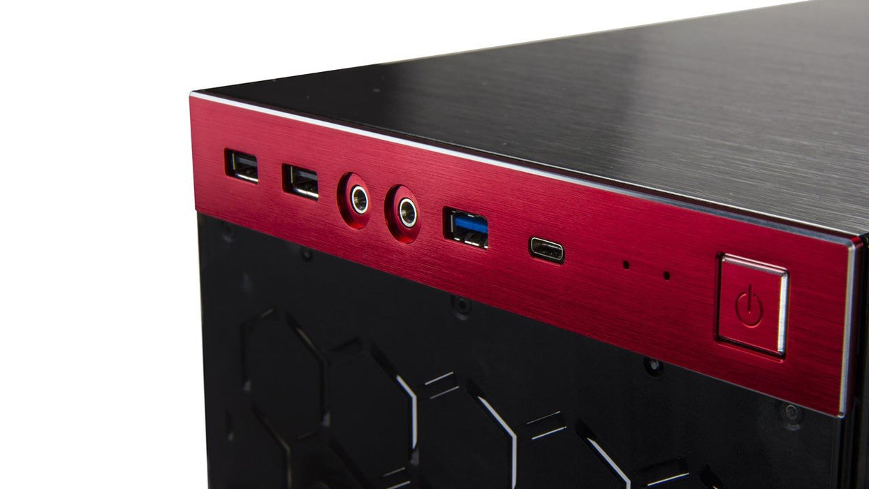 EAN 4710474938568 - In Win 805C Midi Tower Negro, Rojo imagen 3