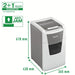 EAN 4002432124107 - Leitz 80130000 triturador de papel Corte cruzado 55 dB 22 cm Gris, Blanco imagen 14