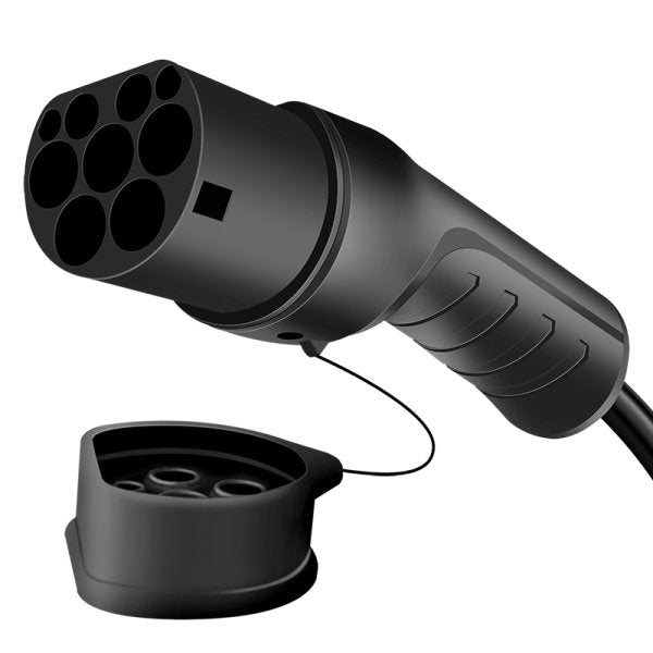 Logilink Elektroauto Cable De Carga Electric Car Charging Cable Tipo 2 22kw 3p 32a 10m Negro + Bolsa