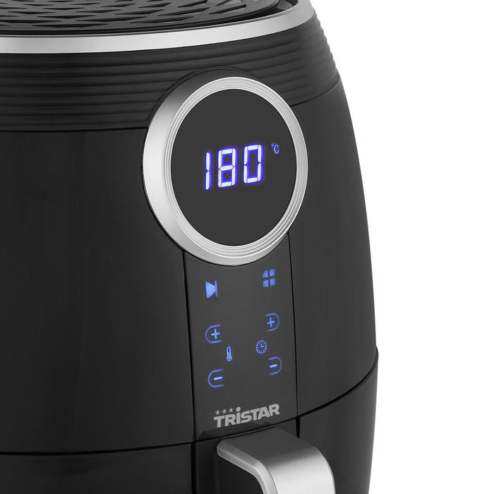 EAN 8713016097583 - Tristar FR-6956 freidora Sencillo 4,5 L Independiente 1500 W Freidora de aire caliente Negro, Plata imagen 12