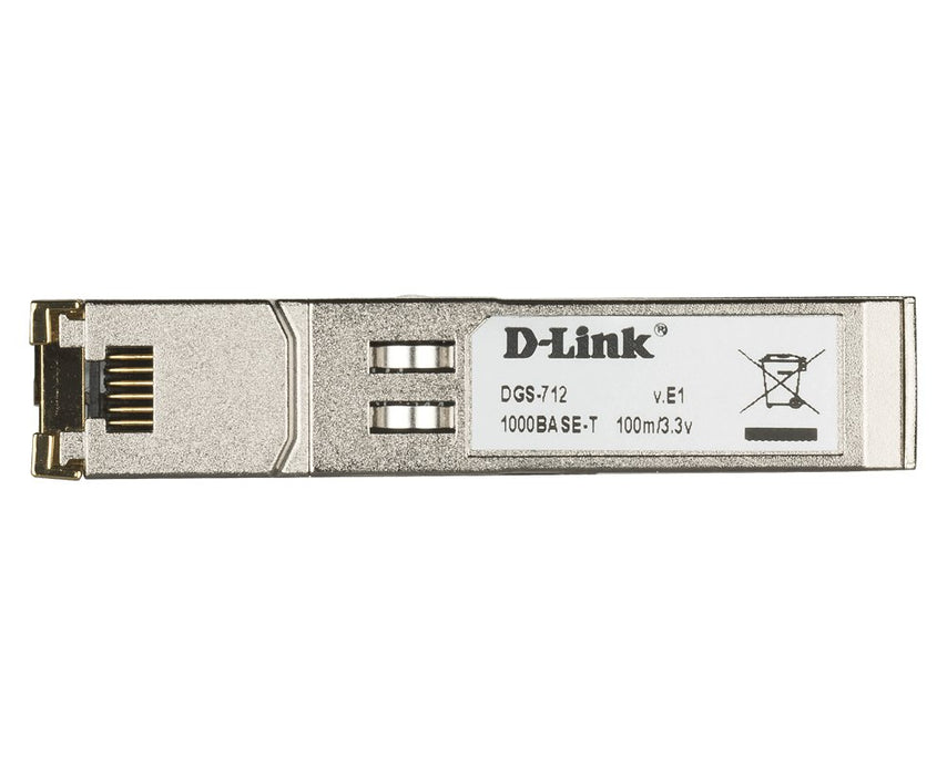 EAN 0790069356117 - D-Link DGS-712 red modulo transceptor Cobre 1000 Mbit/s SFP imagen 2