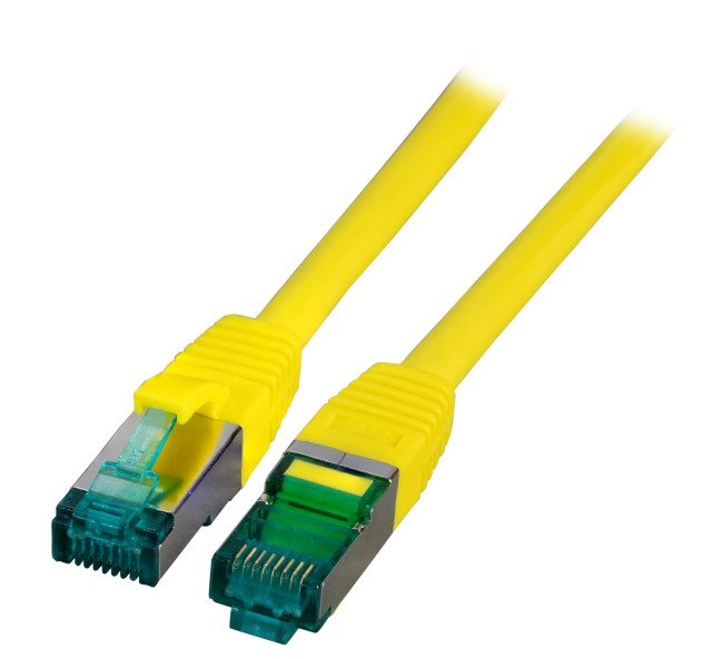 EAN 4049759226299 - EFB Elektronik MK6001.0,25Y cable de red Amarillo 0,25 m Cat6a S/FTP (S-STP) imagen 2