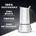 EAN 8006363028899 - Bialetti Venus box Cafetera italiana 0,2 L Plata imagen 5
