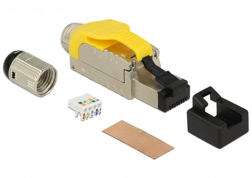 EAN 4043619862870 - DeLOCK 86287 conector RJ-45 Plata, Amarillo imagen 2