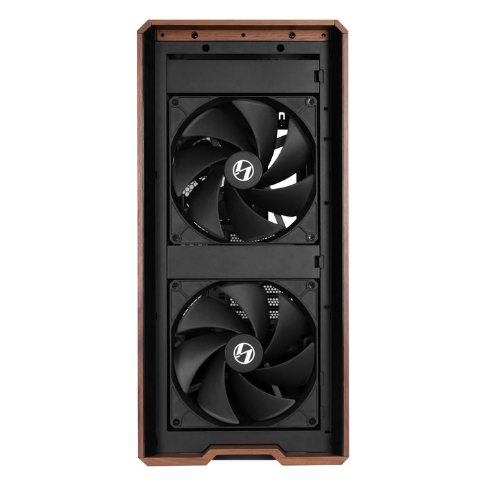 EAN 4718466015853 - Lian Li Lancool LAN217X carcasa de ordenador Midi Tower Negro, Madera imagen 4