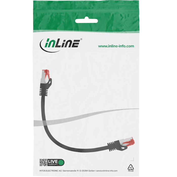 EAN 4043718036448 - InLine 4043718036448 cable de red Negro 0,3 m Cat6 S/FTP (S-STP) imagen 3