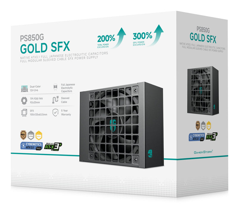Deepcool Ps850g 850w Sfx Atx3.1 Gold Modular