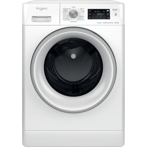 EAN 8003437057328 - Whirlpool FFWDB 864489 SV EE lavadora-secadora Independiente Carga frontal Blanco imagen 2