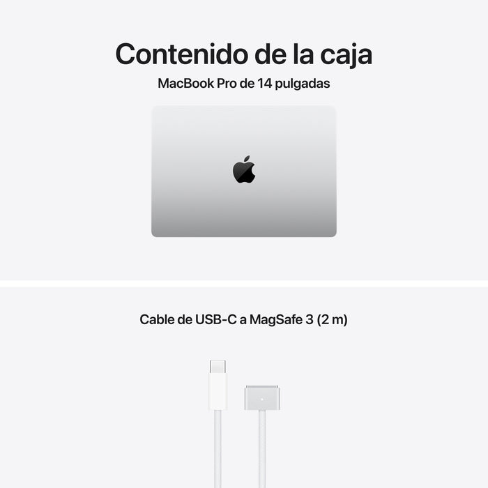 Apple Macbook Pro 14' M5 10-Core Cpu 32gb 1tb Ssd 10-Core Gpu Plata