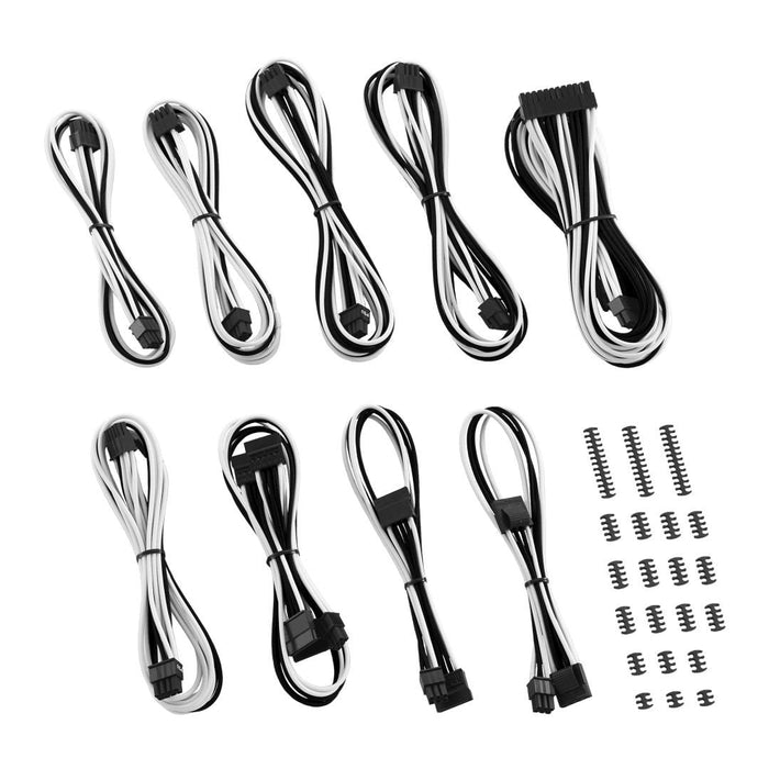 Cablemod Classic Modmesh C-Series Cable Kit Corsair Axi, Hxi & Rm - Negro Blanco