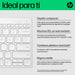EAN 0196548516742 - HP 350 WHT Compact Multi-Device Keyboard teclado Hogar Blanco imagen 10