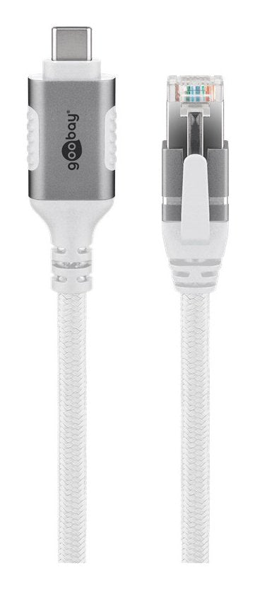 EAN 4040849741777 - Goobay 74177 cable de red Blanco 3 m Cat6 F/UTP (FTP) imagen 2