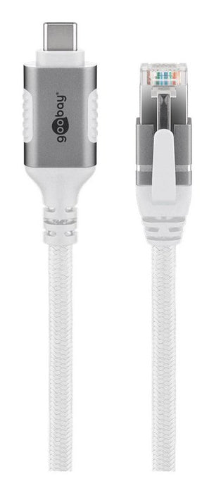 EAN 4040849741654 - Goobay 74165 cable de red Blanco 1 m Cat6 F/UTP (FTP) imagen 2