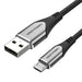 EAN 6922794746947 - Vention COAHC cable USB USB 2.0 0,25 m USB A Micro-USB B 0,48 Gbit/s Negro imagen 1