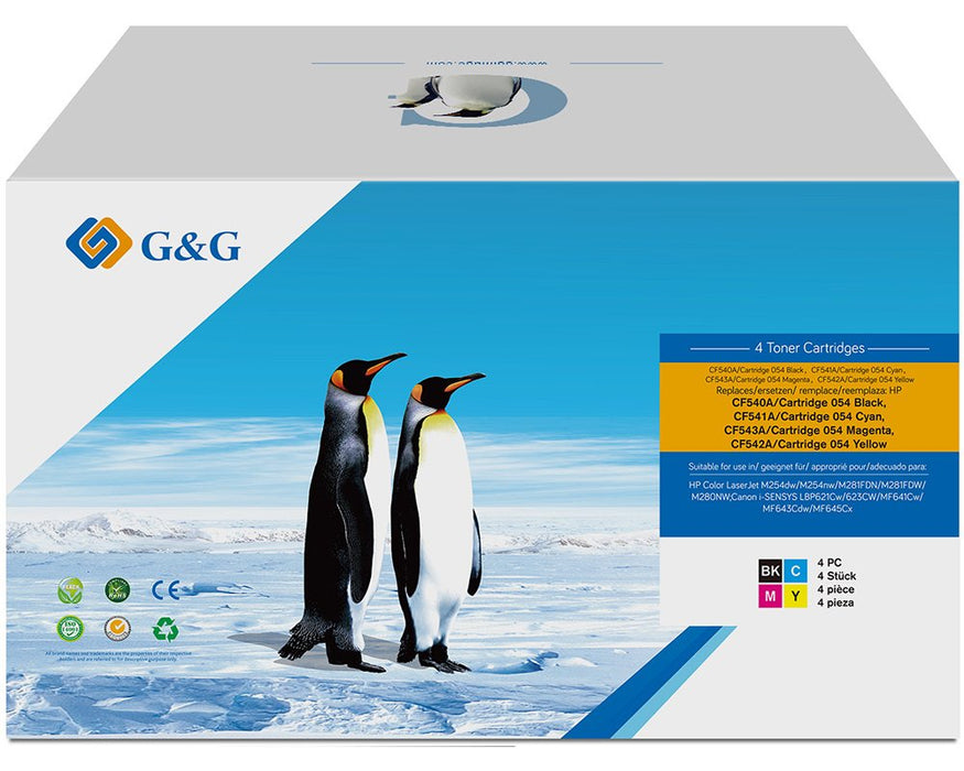 G&G Toner 4er Multipack Hp 203a