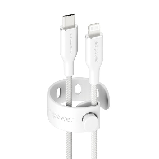 EAN 5715685027710 - PanzerGlass empower™ by ® Racing 60W USB-C to Lightning Cable | USB 2.0 | 1.2M | Silver White cable USB B imagen 1