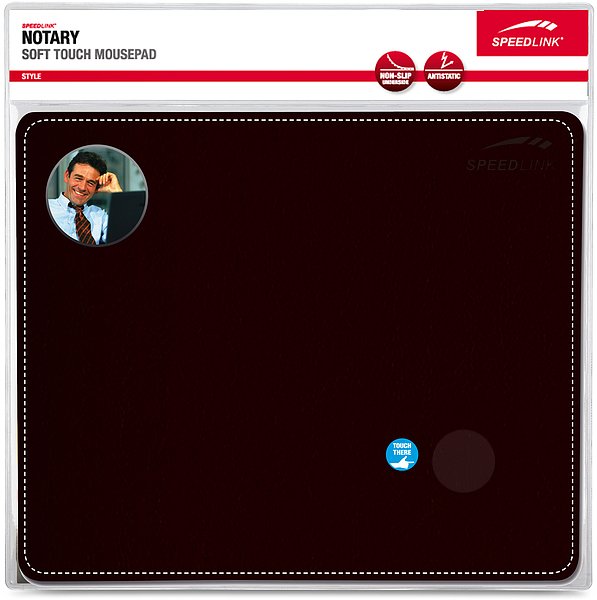 Alfombrilla Speedlink Sl-6243-Lbk  Para Ratón Negro