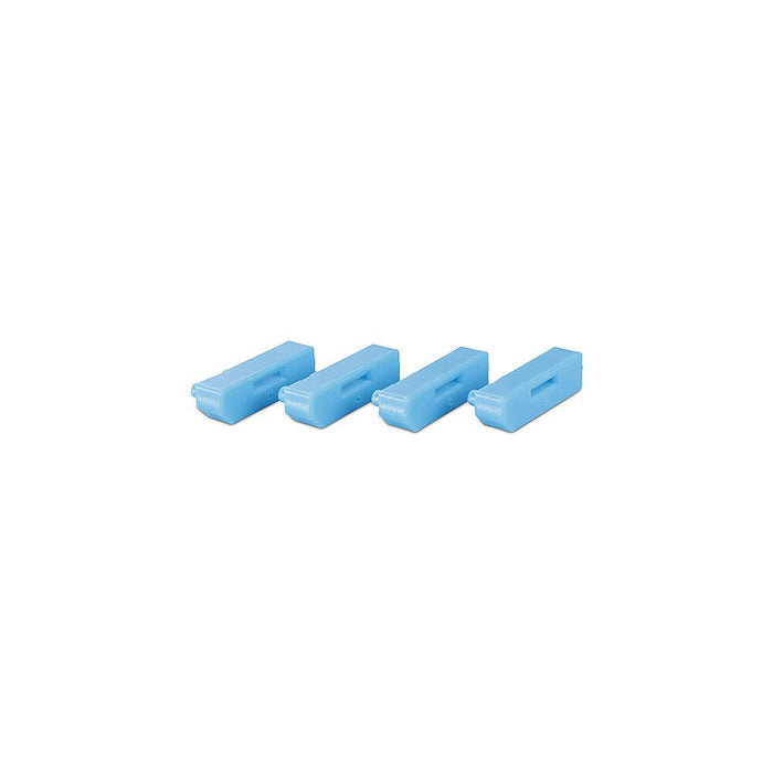 Displayport Port Locks  Blue  4x + 1 Key