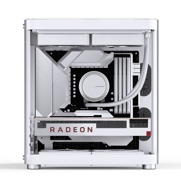 Jonsbo Tk-1 2.0 Micro-Atx Gehäuse, Temperojo Glass - Blanco