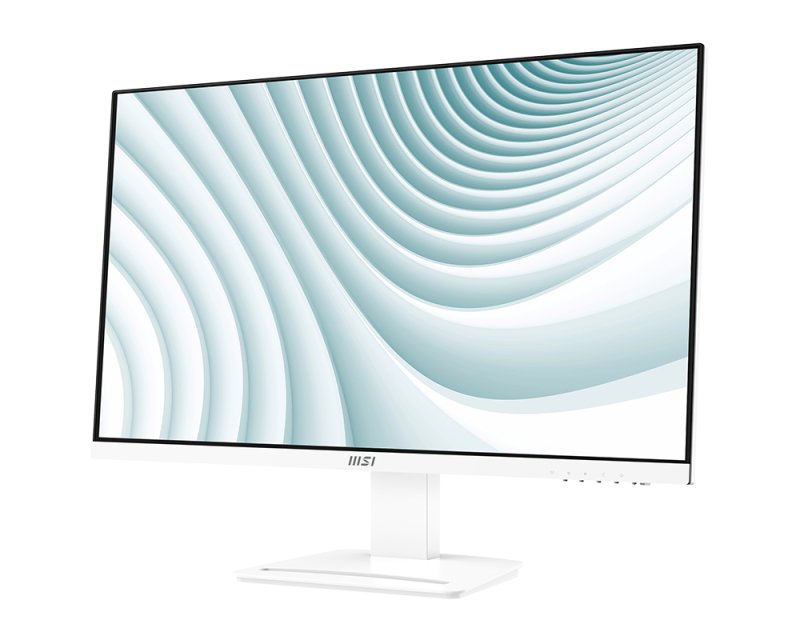 Monitor  Msi Pro Mp273awde  (27 Pulgadas), Blanco, Fullhd, Ips, Eye-Q Check, Panel 100hz 9s6-3pb4ch-094