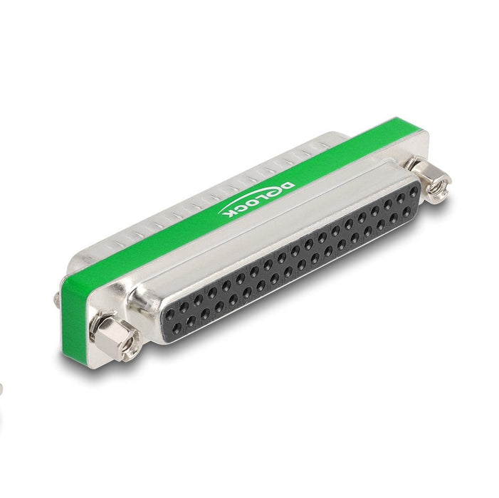 Delock 66480 Filtro De Supresión De Interferencias Rf/Emi D-Sub De 37 Pines Macho A Hembra Con Filtro De Paso Bajo Capacitivo