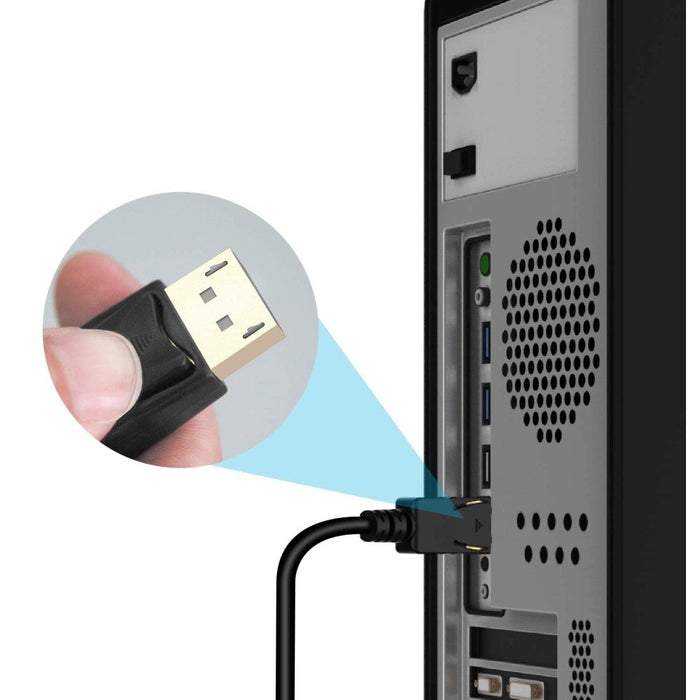 EAN 8054529020812 - Techly ICOC DSP-H12-010 adaptador de cable de vídeo 1 m DisplayPort HDMI Negro imagen 6