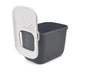 EAN 5411388201807 - Savic Hop In Gato Caja de arena con entrada superior Gris, Blanco imagen 3
