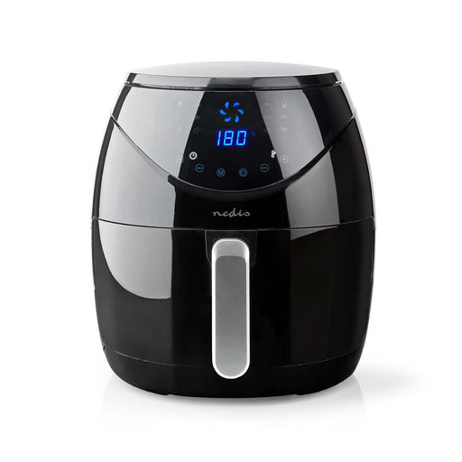 EAN 5412810334360 - Nedis KAAF250EBK freidora Sencillo 6,5 L Independiente 1800 W Freidora de aire caliente Negro imagen 2