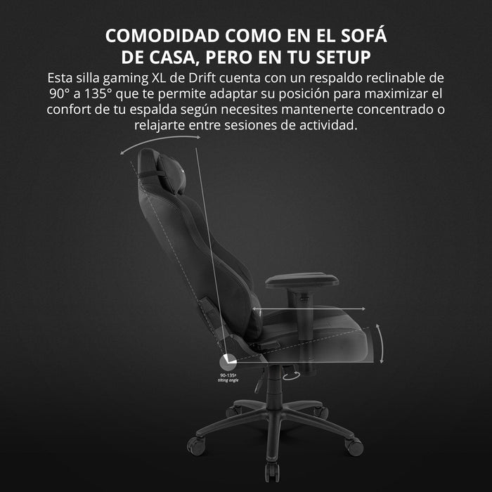 Silla Gaming Drift Dr250xxl Negro