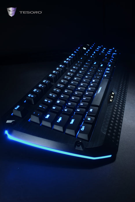 EAN 0609132867323 - Tesoro Lobera teclado Juego USB AZERTY Negro imagen 21