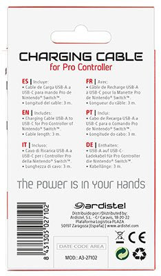 EAN 8431305027102 - Ardistel 027102 cable USB USB 3.2 Gen 1 (3.1 Gen 1) 3 m USB A USB C Negro, Rojo imagen 3