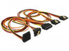 EAN 4043619601493 - DeLOCK 60149 cable de SATA 0,5 m SATA de 15 pines 4 x SATA de 15 pines Negro, Naranja, Rojo, Amarillo imagen 1