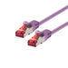 EAN 5420016857255 - LOGON TCR66SS015V cable de red Violeta 1,5 m Cat6 S/FTP (S-STP) imagen 1