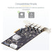 EAN 0065030912761 - StarTech.com P5Q4A-USB-CARD tarjeta y adaptador de interfaz USB 3.2 Gen 1 (3.1 Gen 1) imagen 13