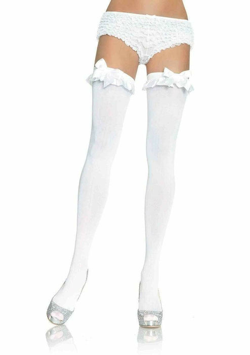 EAN 0714718005980 - Leg Avenue 6010_00222 pantis y media Blanco imagen 1